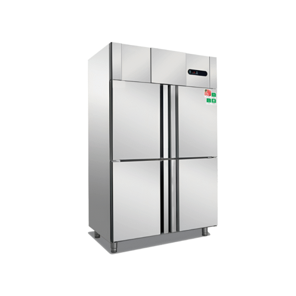 4 DOOR VERICALCHILLER Technical Specifications Gross Volume : 1109 Liters Net Weight : 168 kg Temperature Range: -7°C to 25°C